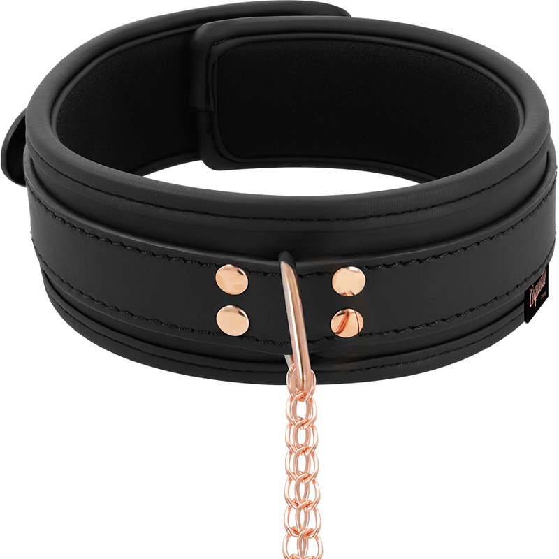 COQUETTE - CHIC DESIRE FANTASY NIPPLE CLAMP NECKLACE WITH NEOPRENE LINING