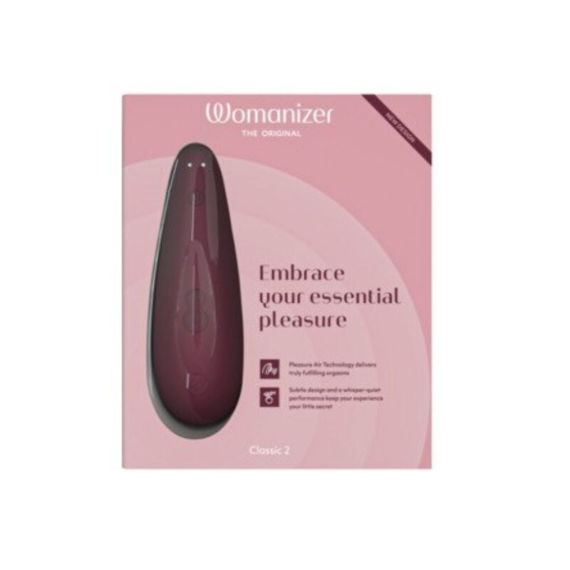 WOMANIZER - CLASSIC 2 CLITORAL STIMULATOR BORDEAUX