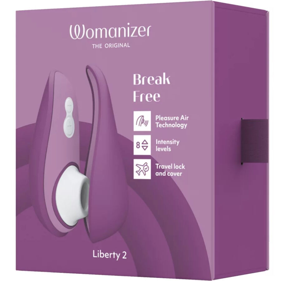 WOMANIZER - LIBERTY 2 CLITORIS STIMULATOR & SUCKER LIGHT GREEN
