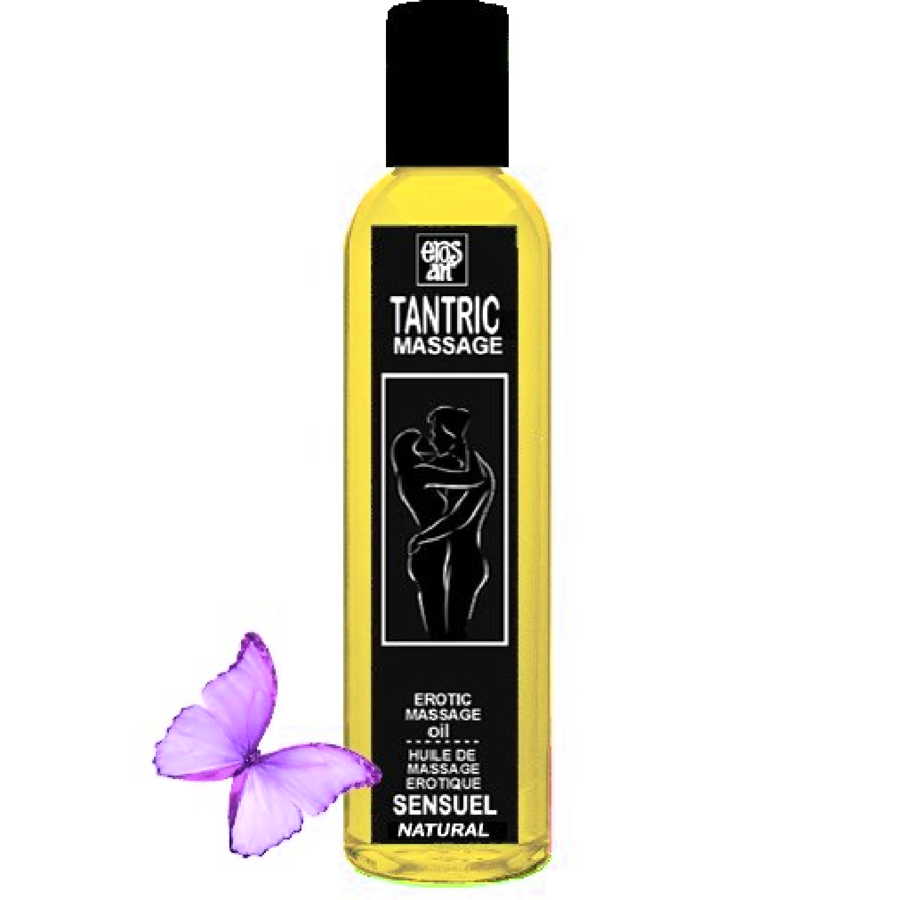 EROS-ART - NATURAL TANTRIC MASSAGE OIL AND NEUTRAL APHRODISIAC 200 ML