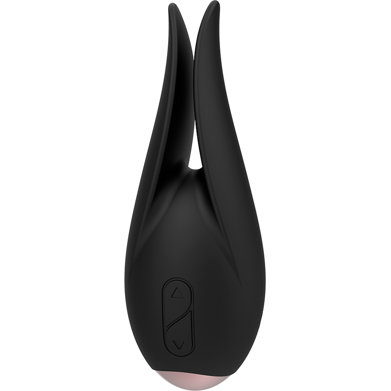 COQUETTE TOYS - CLITORIAL STIMULATOR BLACK / GOLD FLOWER