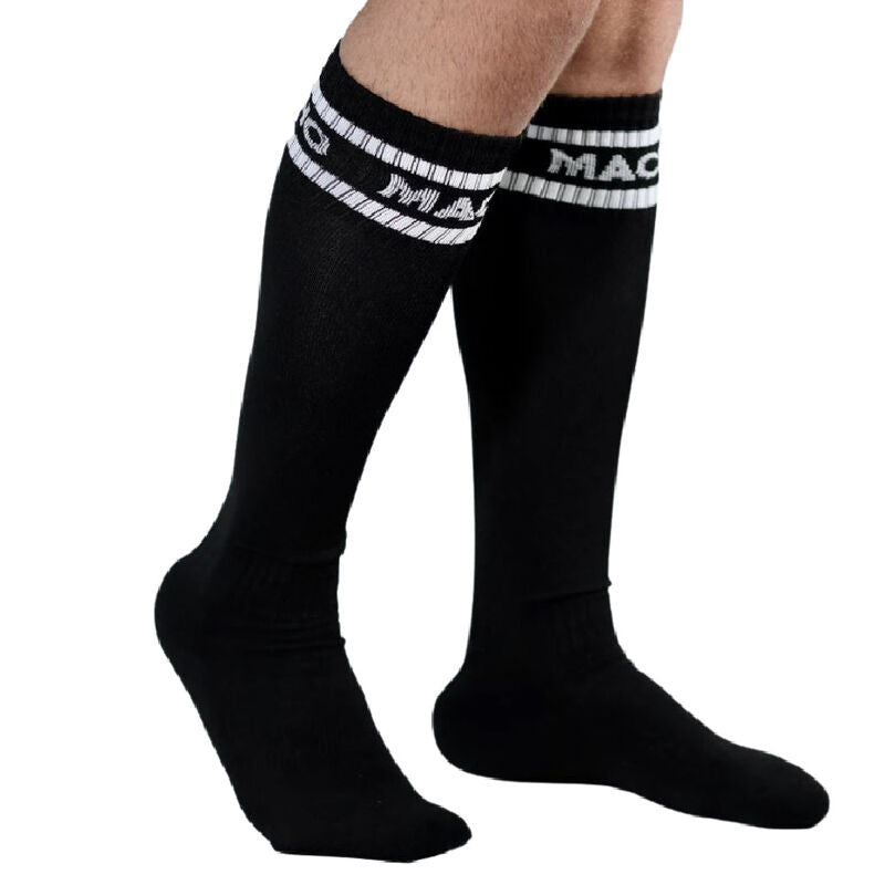 MACHO - LONG SOCKS ONE SIZE BLACK