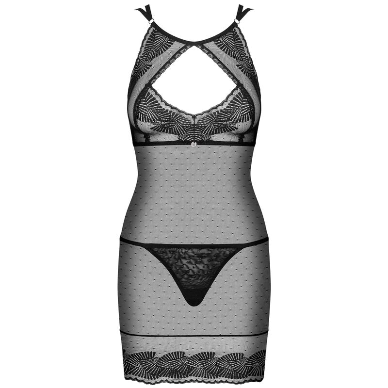 OBSESSIVE - ALLASTIA CHEMISE AND TANGA S/M