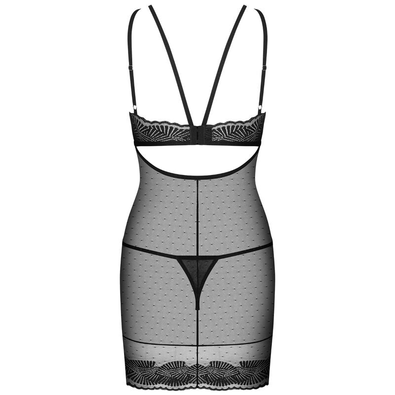 OBSESSIVE - ALLASTIA CHEMISE AND TANGA S/M
