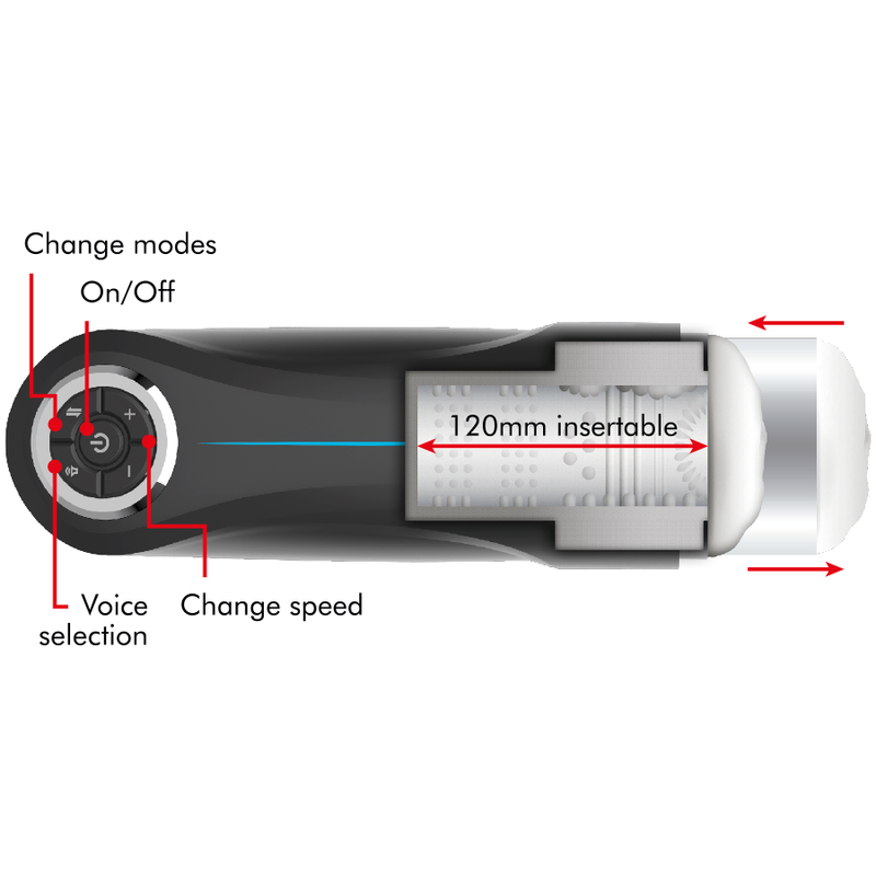 JAMYJOB - MILKER STROKER UP AND DOWN FUNCTION