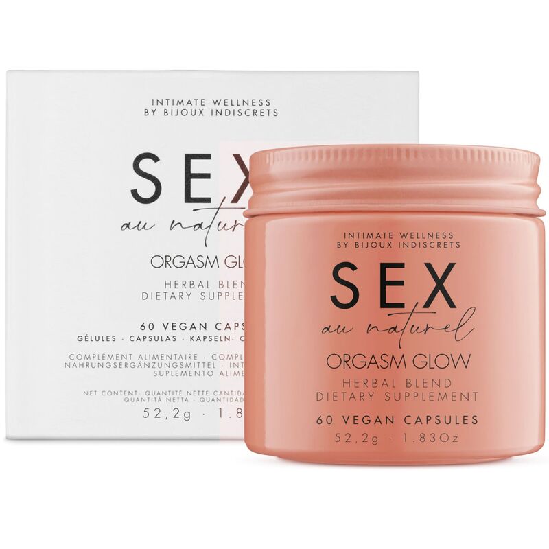 BIJOUX - ORGASM GLOW FOOD SUPPLEMENT 60 CAPSULES