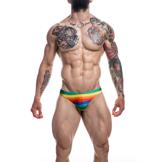 CUT4MEN - LOW RISE BRIEF RAINBOW L