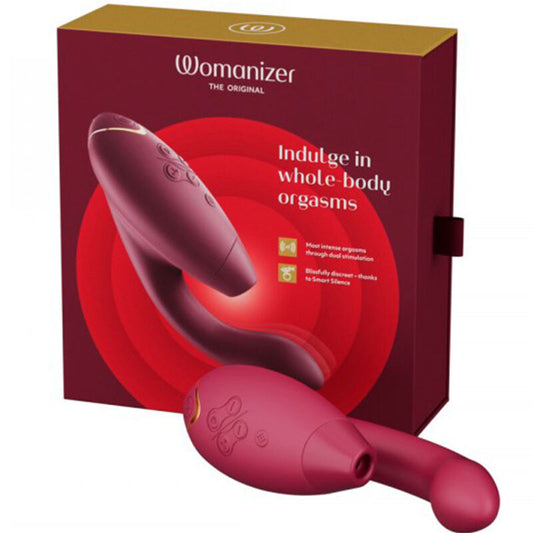 WOMANIZER - DUO 2 STIMULATOR BORDEAUX