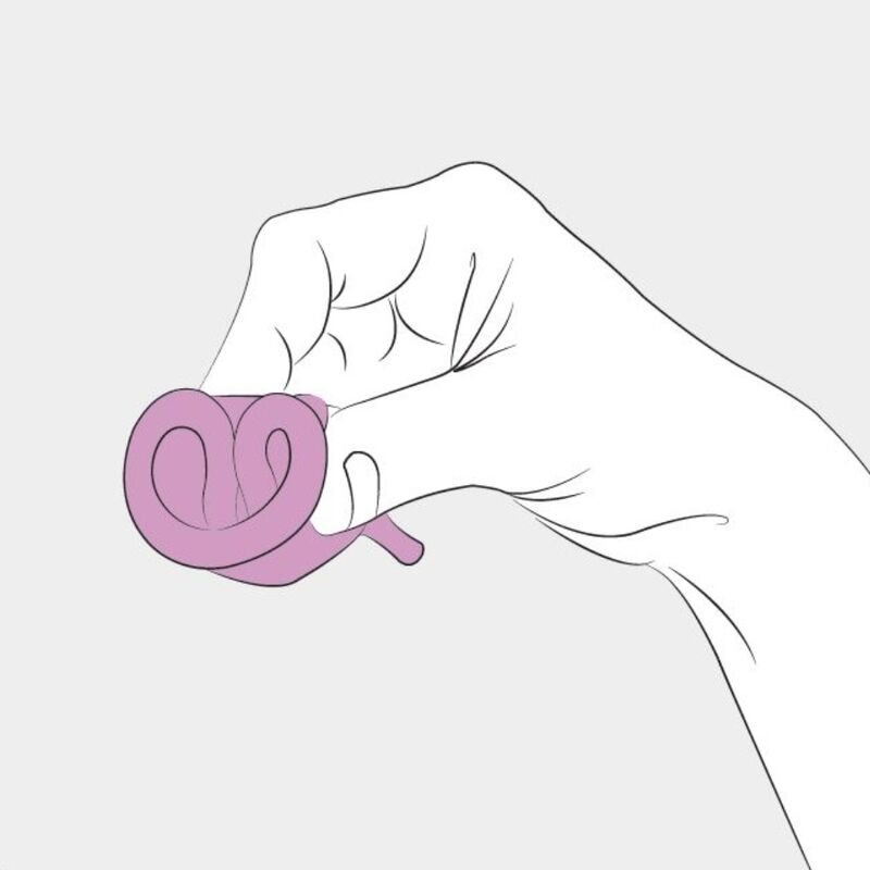 FEMINTIMATE - EVE SILICONE MENSTRUAL CUP SIZE L