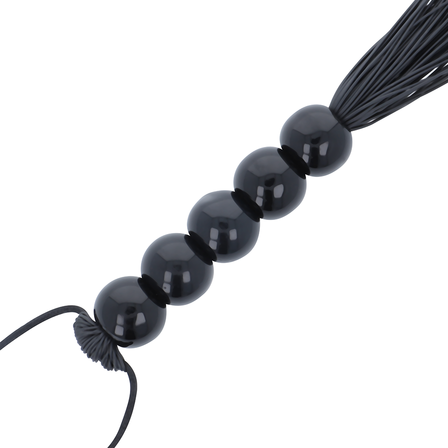 DARKNESS - BLACK BONDAGE WHIP 50CM