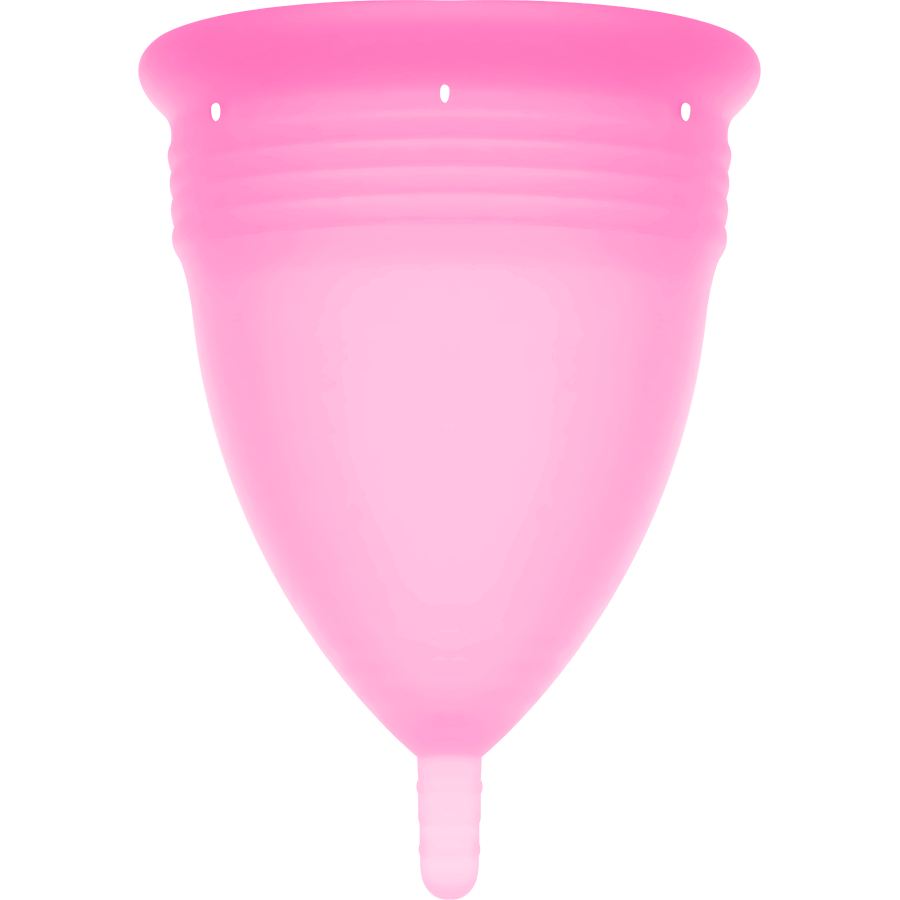 STERCUP - FDA SILICONE MENSTRUAL CUP SIZE S PINK